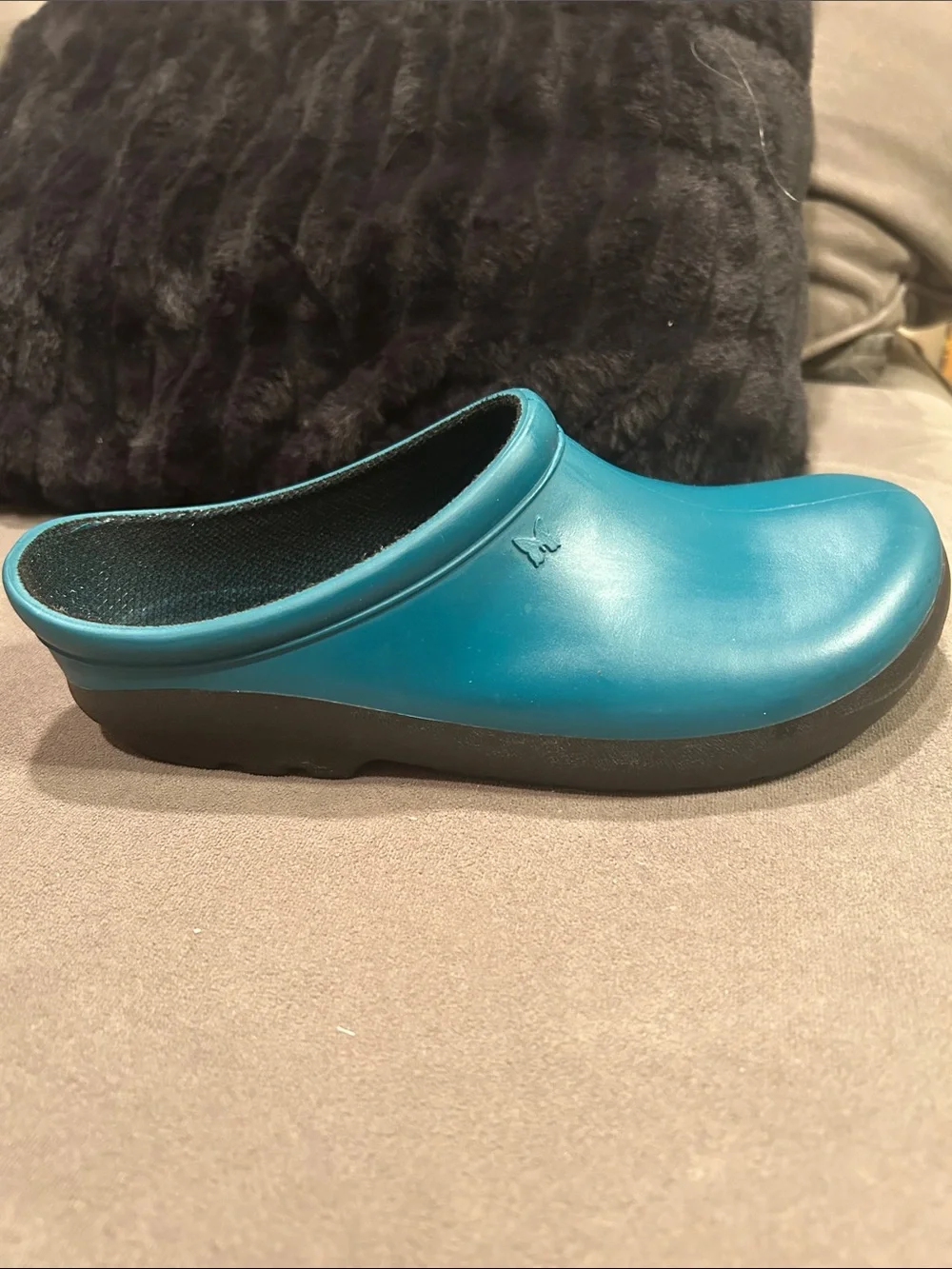 Sloggers Garden Clogs Teal Slip-On Waterproof Women’s Size 8